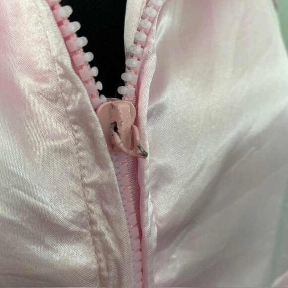 GREASE Pink Ladies Pink Satin Bomber Jacket XL - Picture 12 of 13